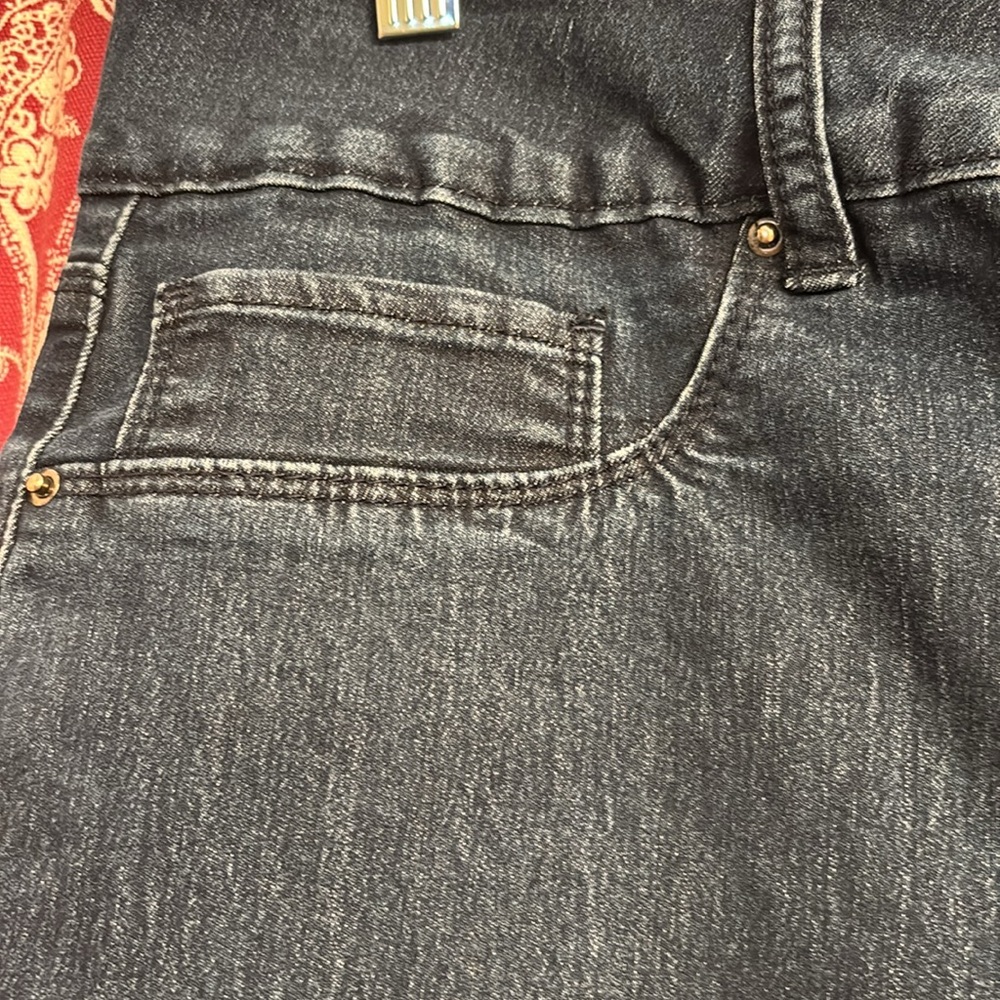 Royalty For Me Dark Indigo Ankle Jeans - Picture 4 of 5